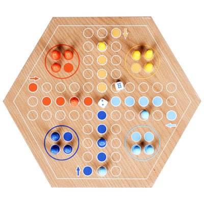 Ludo Board Game Classic Board Game for Adults and Kids, Ludo