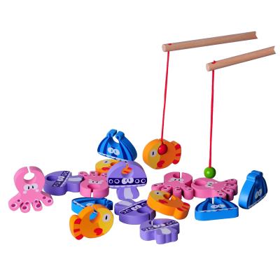 Forestoy Wooden Fishing Game | Educational Magnetic Toy | Wood | Toddler Learning Play | OEM