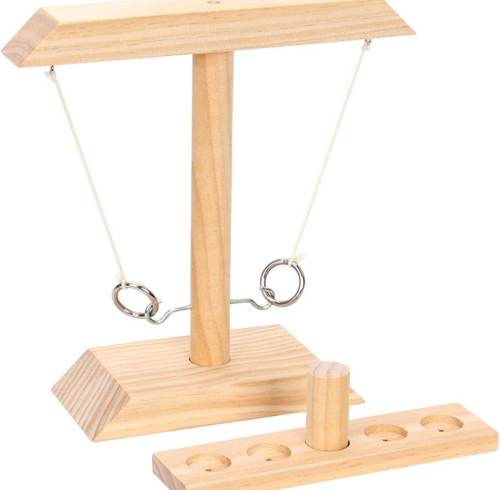 Hook and Ring Toss Games for Adults Yard Games Patio Decor Outdoor Indoor Games Wooden