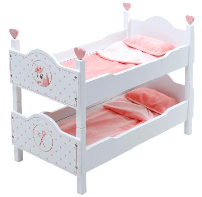 Doll Stackable Bunk Bed "Unicorn" Doll Bunk Bed for 18 Inch Dolls