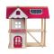 Forestoy Doll House Toy with furniture Wooden Dollhouse for Kids Accessories for Kids