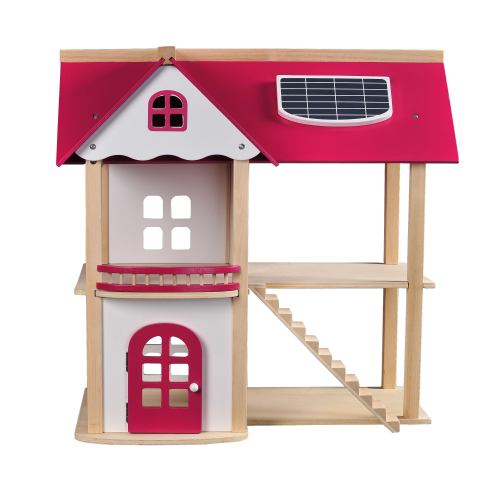 Forestoy Doll House Toy with furniture Wooden Dollhouse for Kids Accessories for Kids