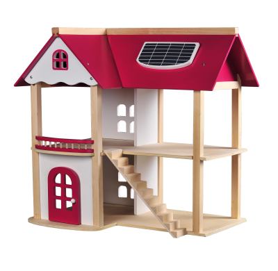 Forestoy Doll House Toy with furniture Wooden Dollhouse for Kids Accessories for Kids