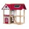 Forestoy Doll House Toy with furniture Wooden Dollhouse for Kids Accessories for Kids