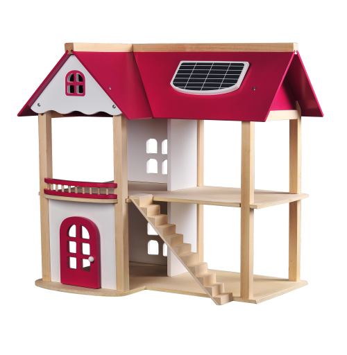 Forestoy Doll House Toy with furniture Wooden Dollhouse for Kids Accessories for Kids