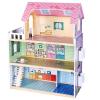 Forestoy 3-Storey Doll's House Dollhouse for Kids Doll House DIY Pretend