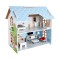 Forestoy 2-Storey Doll House Family Dollhouse for Kids Pretend Toys