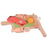 Forestoy Wooden Play Food Cutting Meat Set  Toddlers Toy