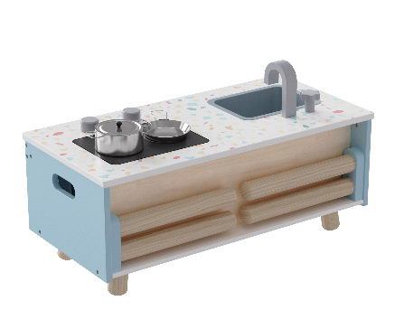 Play set kitchen toys wooden