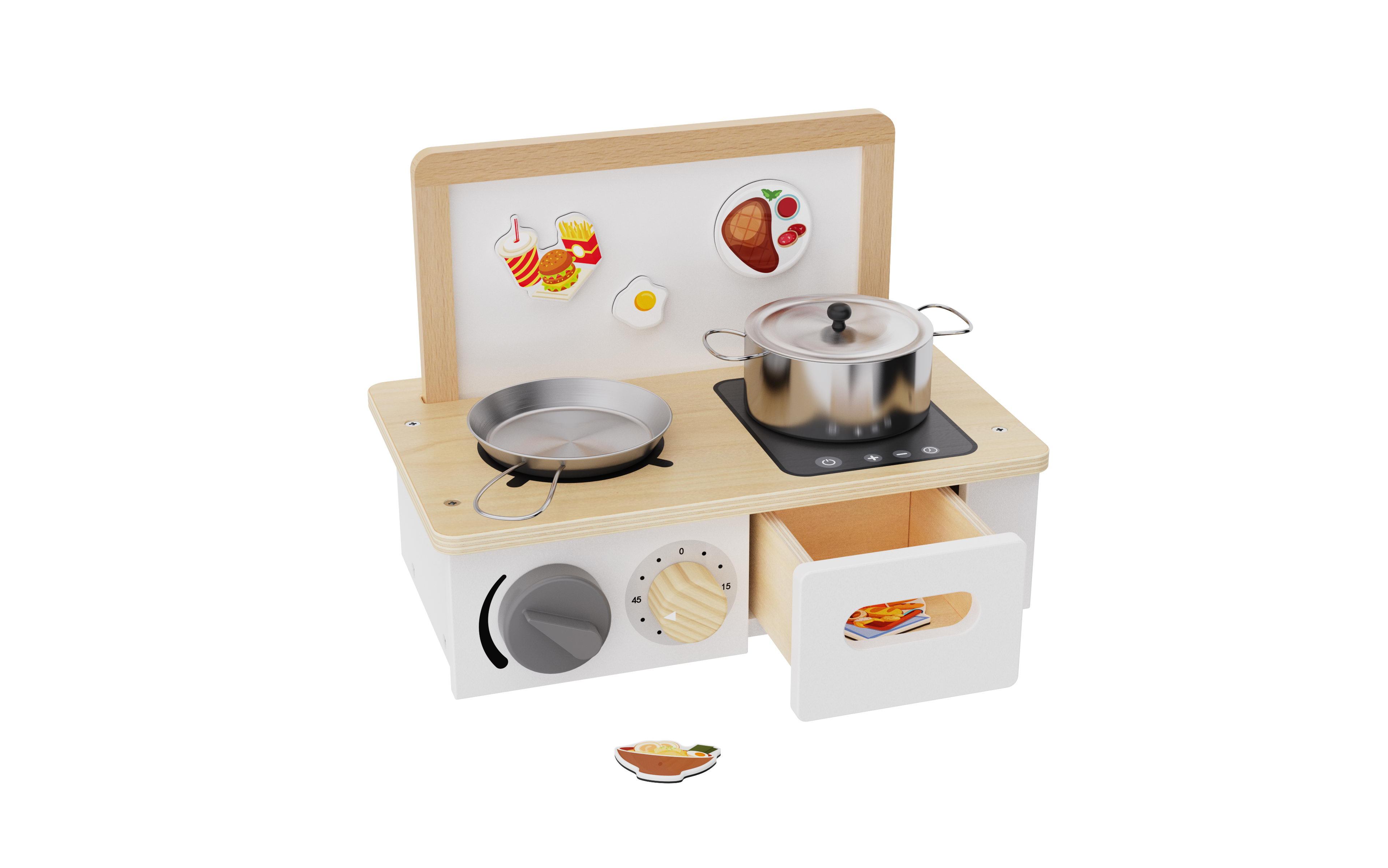 Play set kitchen toys wooden