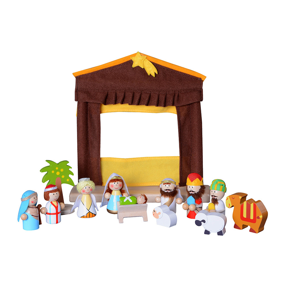 Wooden Play Scene