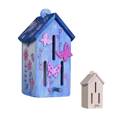 Nature's Way Bird Products DIY First Butterfly Garden House Wooden toys Butterfly House