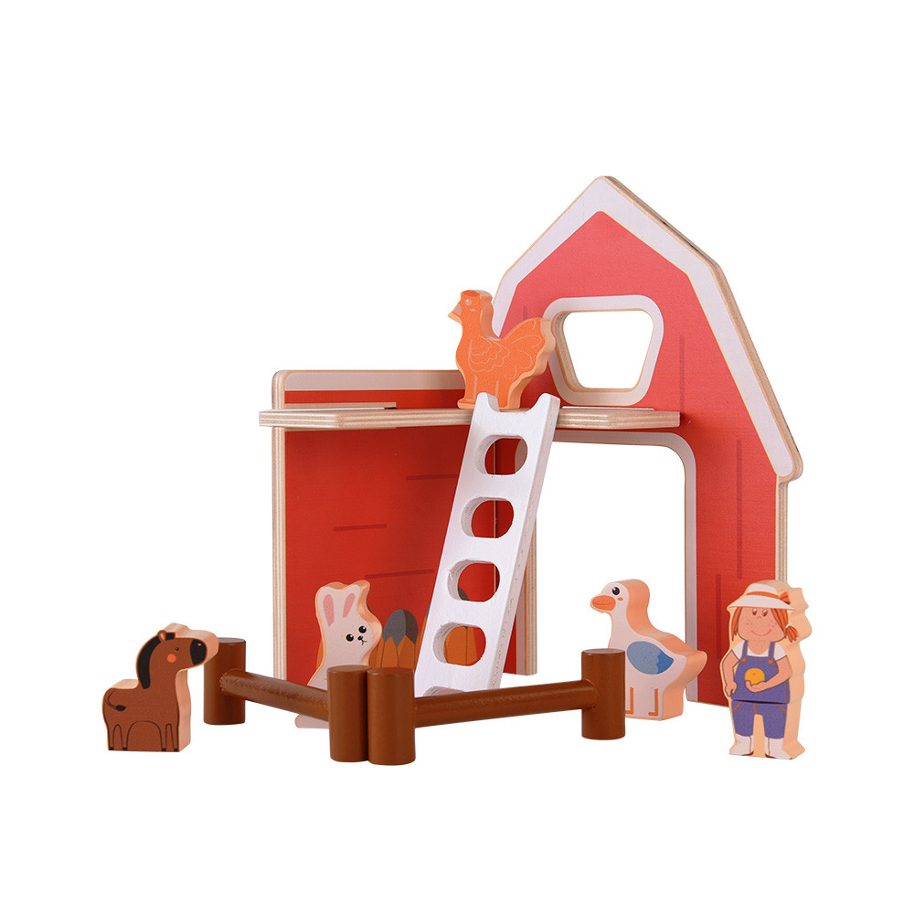 Wooden Play Scene