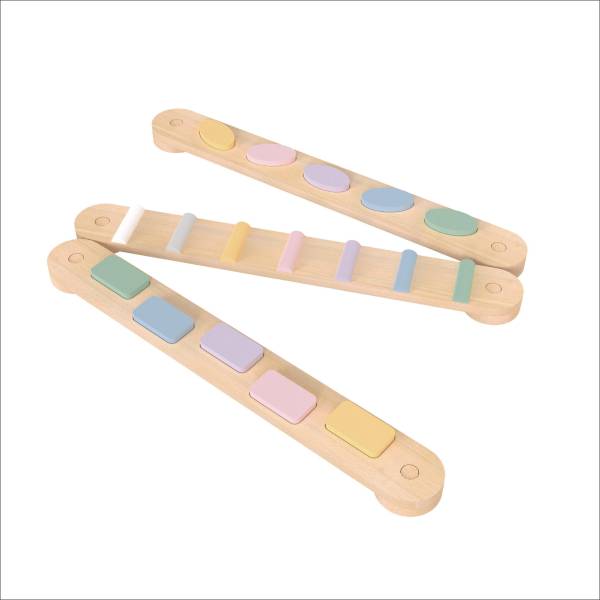 Balance Beam Wooden Stepping Stones Montessori Furniture Balance Board For Toddlers Kids Play Gym