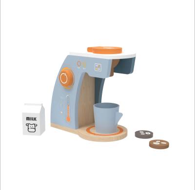 Forestoy Wooden Coffee Maker Set Multi - Pretend Play Kitchen Accessories Kids Coffee Maker