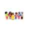 Cute Dollhouse People Wooden Doll House Family of 7 Little wooden figures