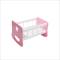 Forestoy Doll Furniture Baby Doll Cradle Wooden Furniture & Accessories for 18 inch Doll Pink