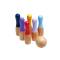 Mini Bowling Set, Wooden Tabletop Bowling Game Desk Toys Carrying Bag
