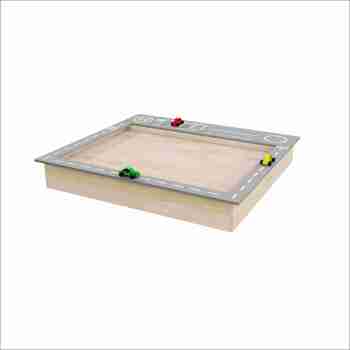 2 in 1 Multifunctional Wooden Sandbox Outdoor Wooden Sandpit with Wooden Car Toys