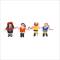 Forestoy Wooden Finger Puppets Set 