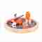 Forestoy Mini Wooden Sand Zen Garden 