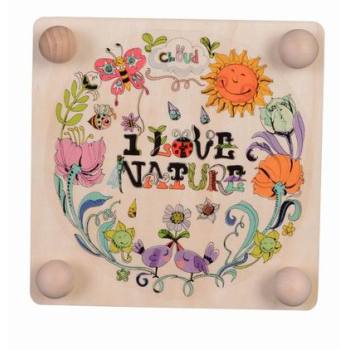 Plywood Children Play Wood Book Mark Toy Intelligent DIY Toy Wooden Flower Press Kit Leaf Plant