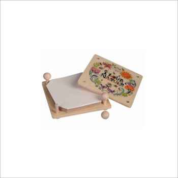 Plywood Children Play Wood Book Mark Toy Intelligent DIY Toy Wooden Flower Press Kit Leaf Plant