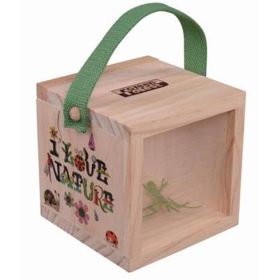 Wooden Bug House Toy House Hanging Bug Hotel for Insects Outdoor Garden Wooden Insect Hotel