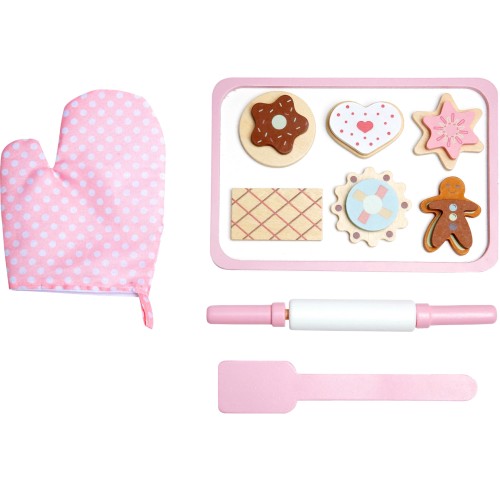 Forestoy Slice and Bake Play Food Set "Cookies" Wooden Toy For Kids