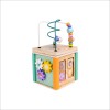 5 in 1 Wooden Activity Cube -5 Activities Roller Coaster Slide-Early Educational Toys