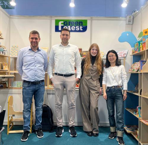 Forestoy Met a Very Important Guest at the Hong Kong Toys and Games Fair