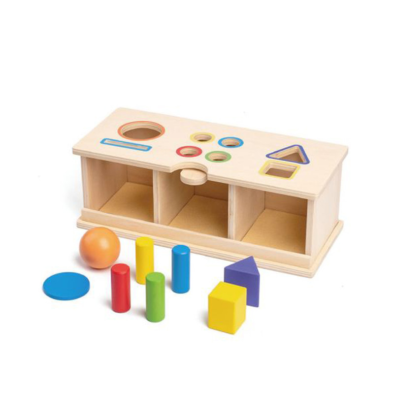 Wooden shape sorter