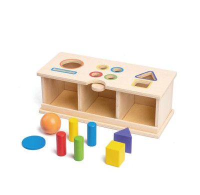 Best Wooden Shape Sorter Box for Toddlers – Educational Toy for Early Learning & Motor Skills
