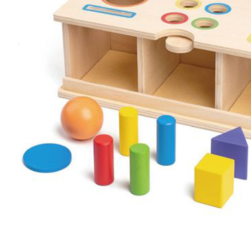 Wooden shape sorter