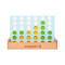Wooden 4 in a Row Game – Classic Connect Four Toy for Kids and Family Fun