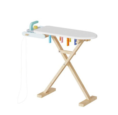 Wooden Ironing Board Toy – Pretend Play Set  for Kids