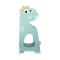 Dinosaur-Themed Kids Step Stool with Crown Design