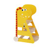 Dinosaur-Themed Kids Folding kitchen helper Step Stool with Wheels