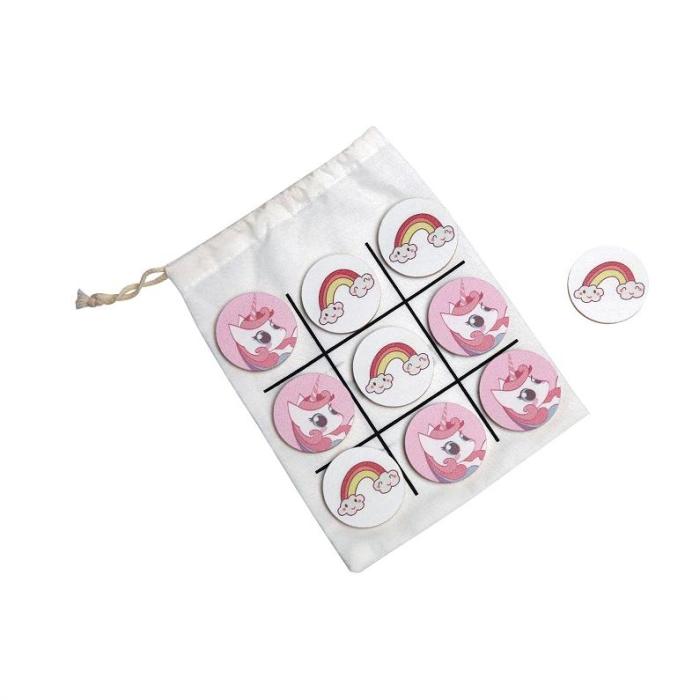 Tic Tac Toe  "Unicorn" Board Game Toys for Kids Educational Toys