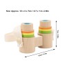 Wooden Binoculars – Portable Explorer Gear for Travel & Nature , Handcrafted 12cm
