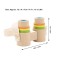 Wooden Binoculars – Portable Explorer Gear for Travel & Nature , Handcrafted 12cm