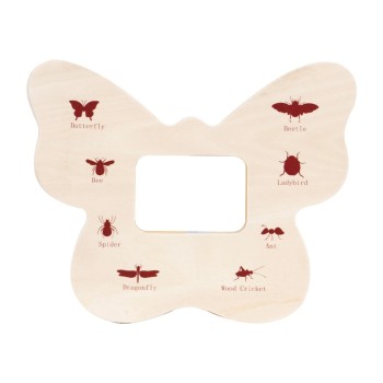 Wooden Identification Boards Nature Identification Kit for Kids