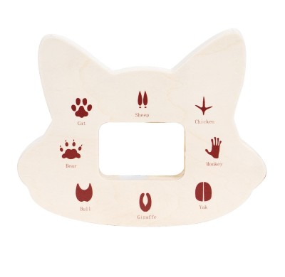 Wooden Identification Boards Nature Identification Kit for Kids