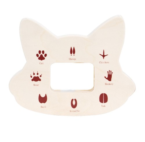 Wooden Identification Boards Nature Identification Kit for Kids