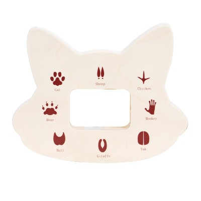 Wooden Identification Boards Nature Identification Kit for Kids