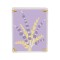 Flower Press Kit with Lavender Art Print