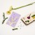 Flower Press Kit with Lavender Art Print