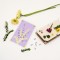 Flower Press Kit with Lavender Art Print