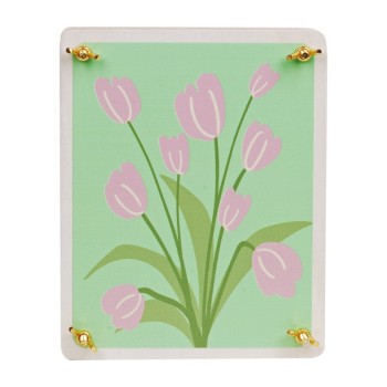 Flower Press Kit with Tulip Art Print