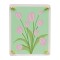Flower Press Kit with Tulip Art Print